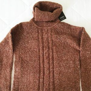 Jones New York Signature Brown Sweater Size XS